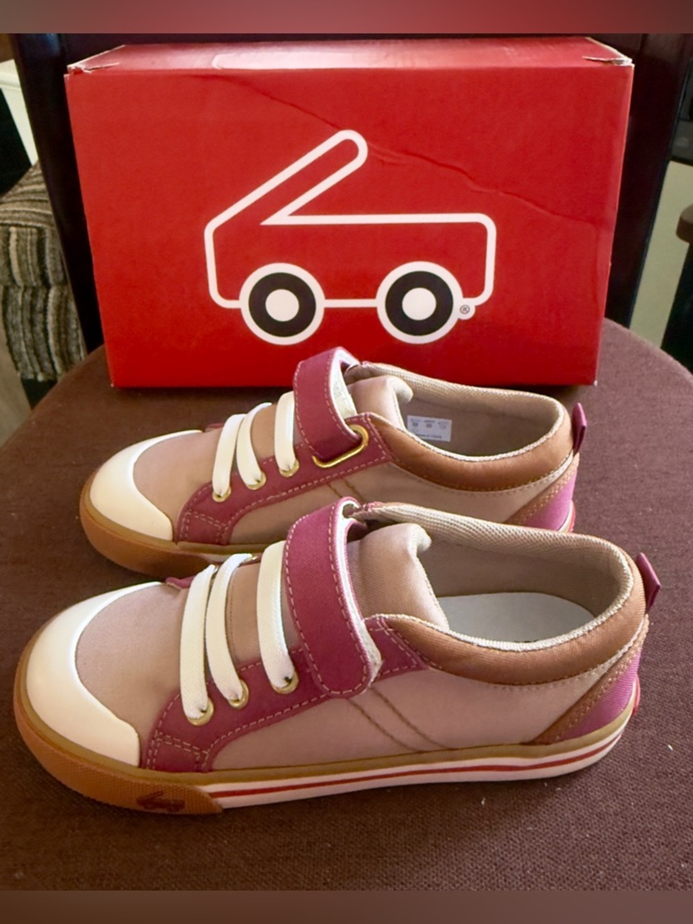 See Kai Run Tanner Khaki/Red